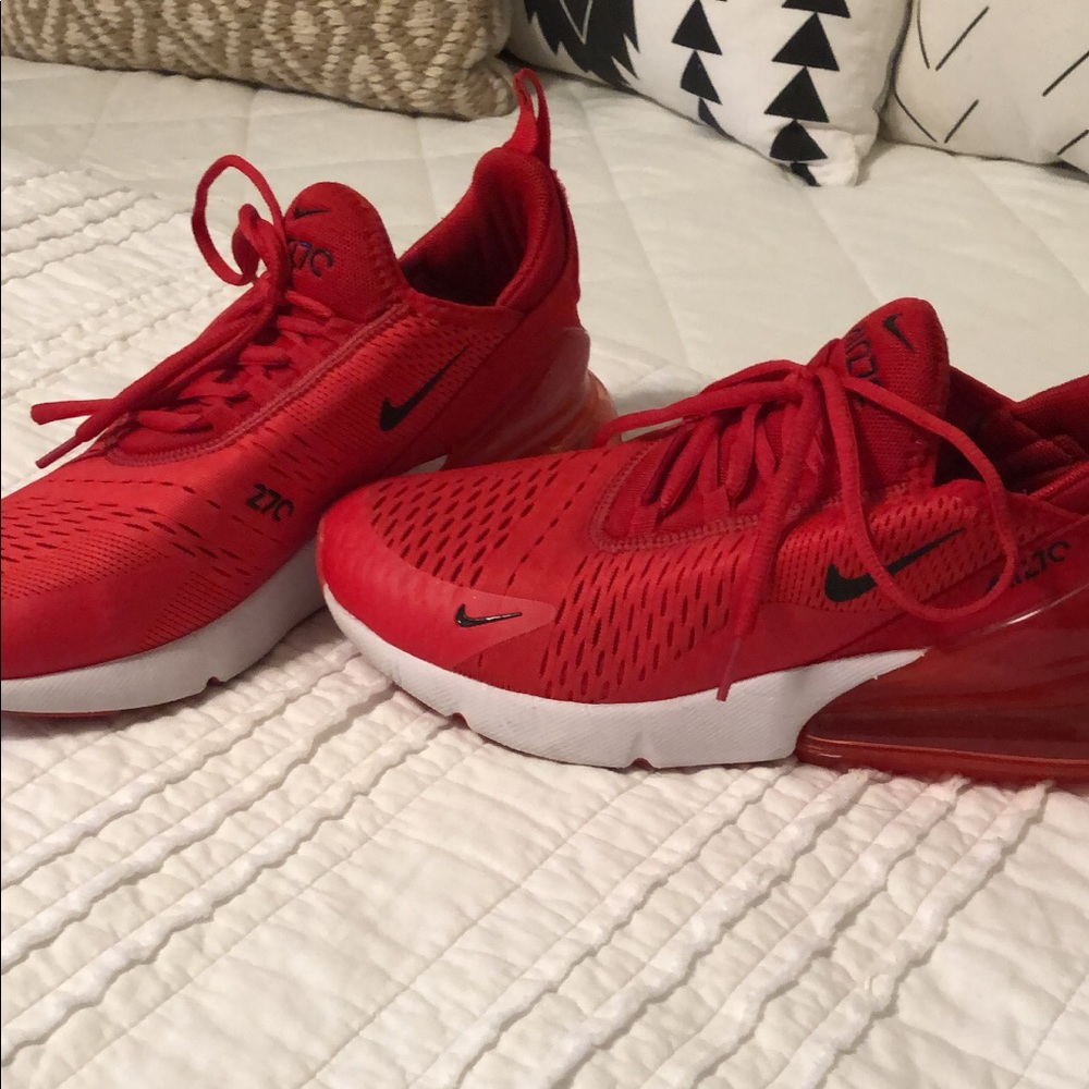 Nike 270 in Red. Men’s size 8.5